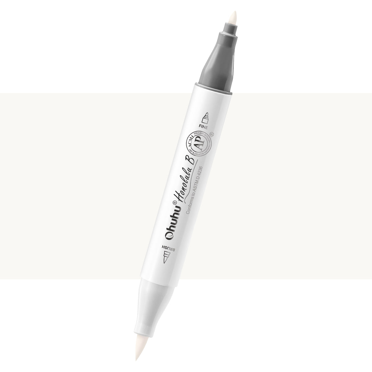 Ohuhu Honolulu B 0 Individual Marker, Brush & Fine