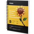 Ohuhu Spiral-Bound Marker Pad for Alcohol Markers (Mexico Exclusive)