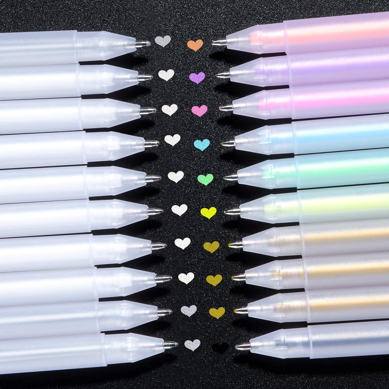 Ohuhu Premium Gel Pen Set, 20 Pack