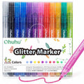 Ohuhu Glitter Metallic Marker Pens (Australia Domestic Shipping)