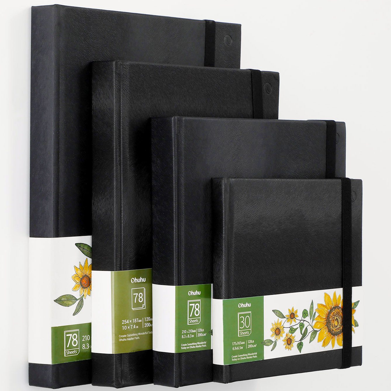 Ohuhu Marker Pads Art Sketchbooks for Markers (Europe Only)