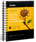 Ohuhu Spiral-Bound Marker Pad for Alcohol Markers