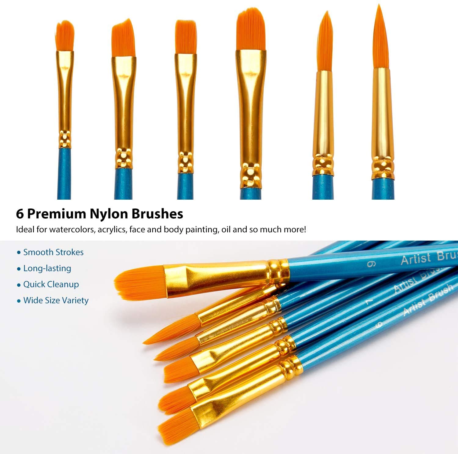 Ohuhu 24 Colors Watercolor Paint Set (Europe Only)