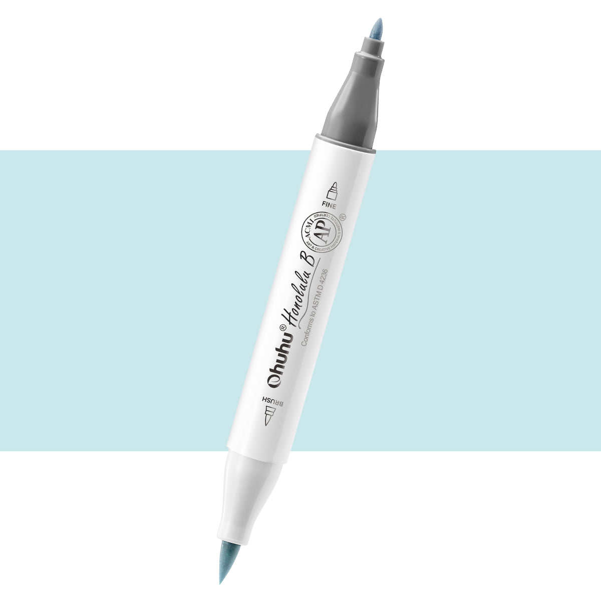 Ohuhu Honolulu B BG4 / B02 Individual Marker, Brush & Fine
