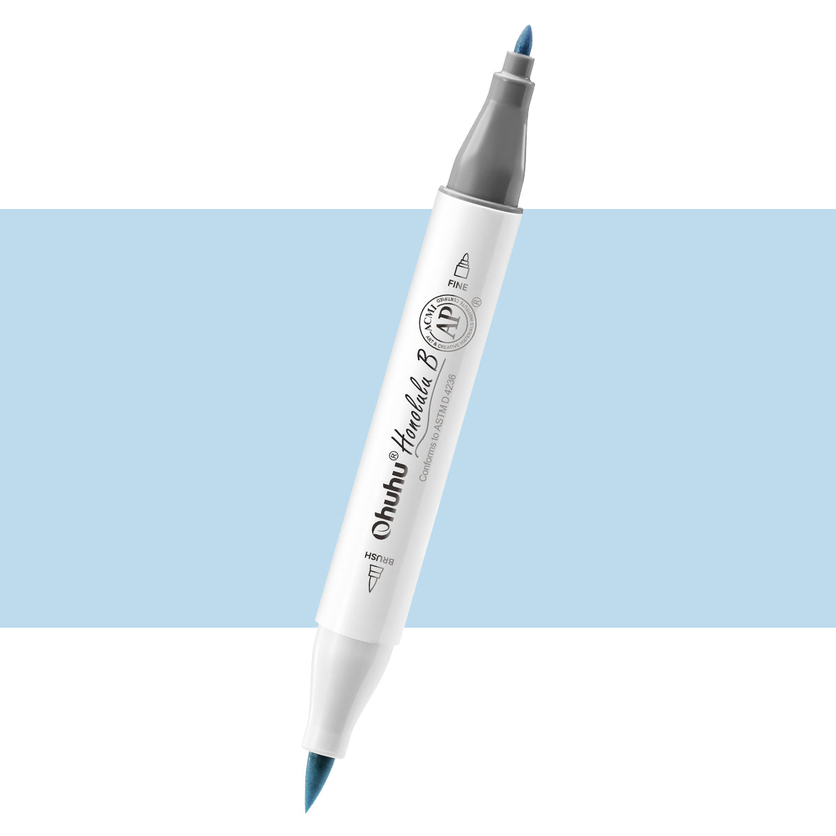 Ohuhu Honolulu B B120 / BV35 Individual Marker, Brush & Fine