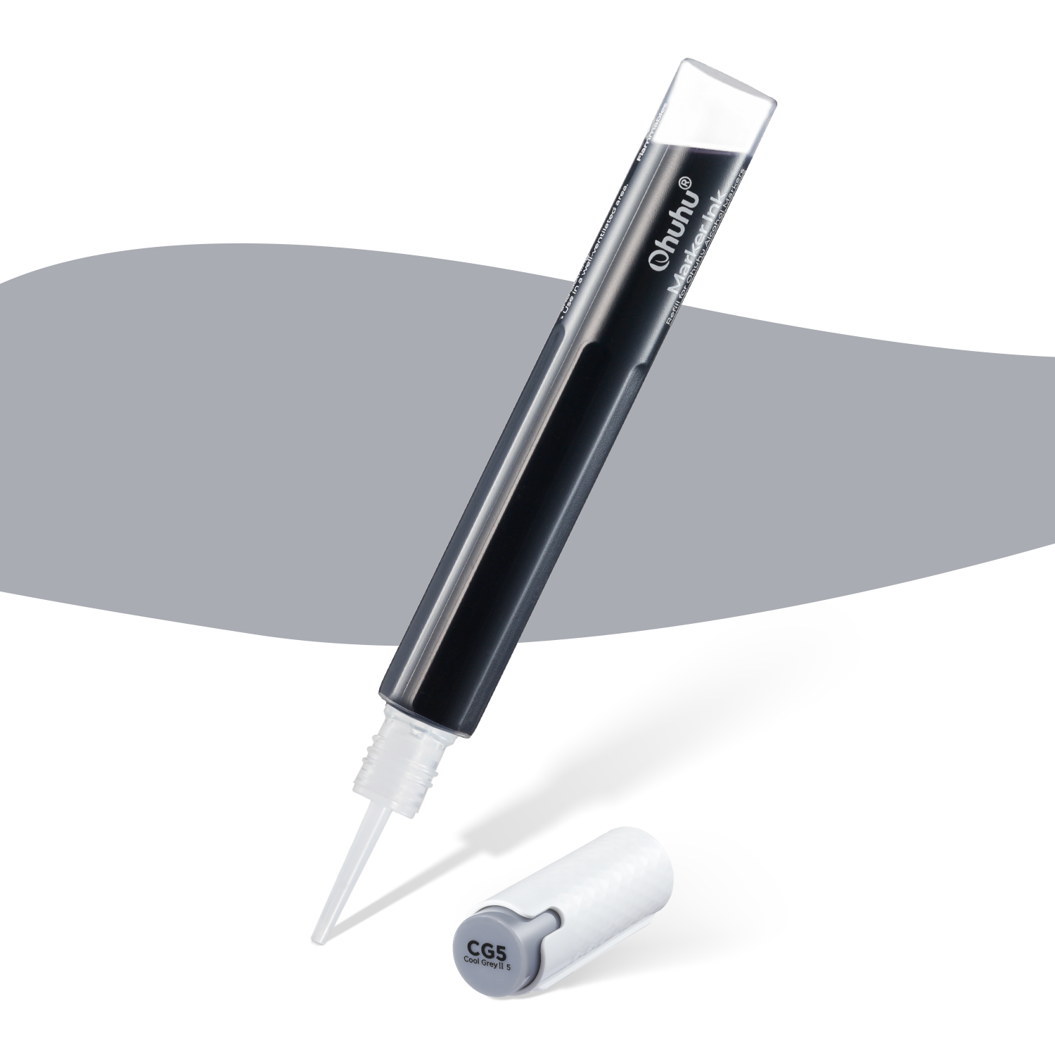 Ohuhu Marker Ink CG17 / BG081 / CG5 Refill for Alcohol marker