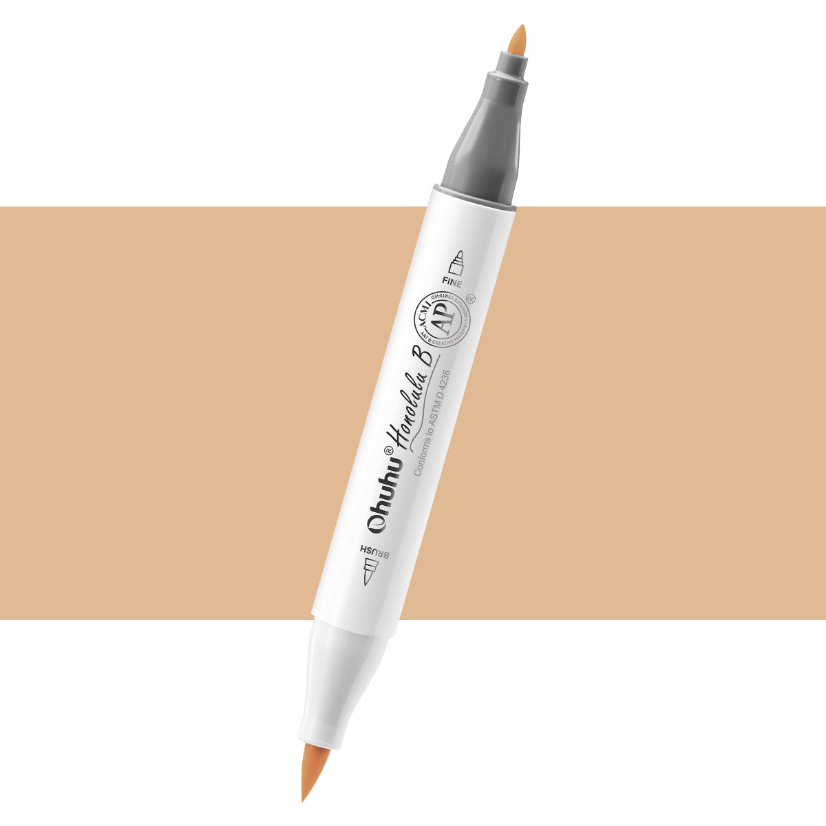 Ohuhu Honolulu B YR209 / E47 Individual Marker, Brush & Fine