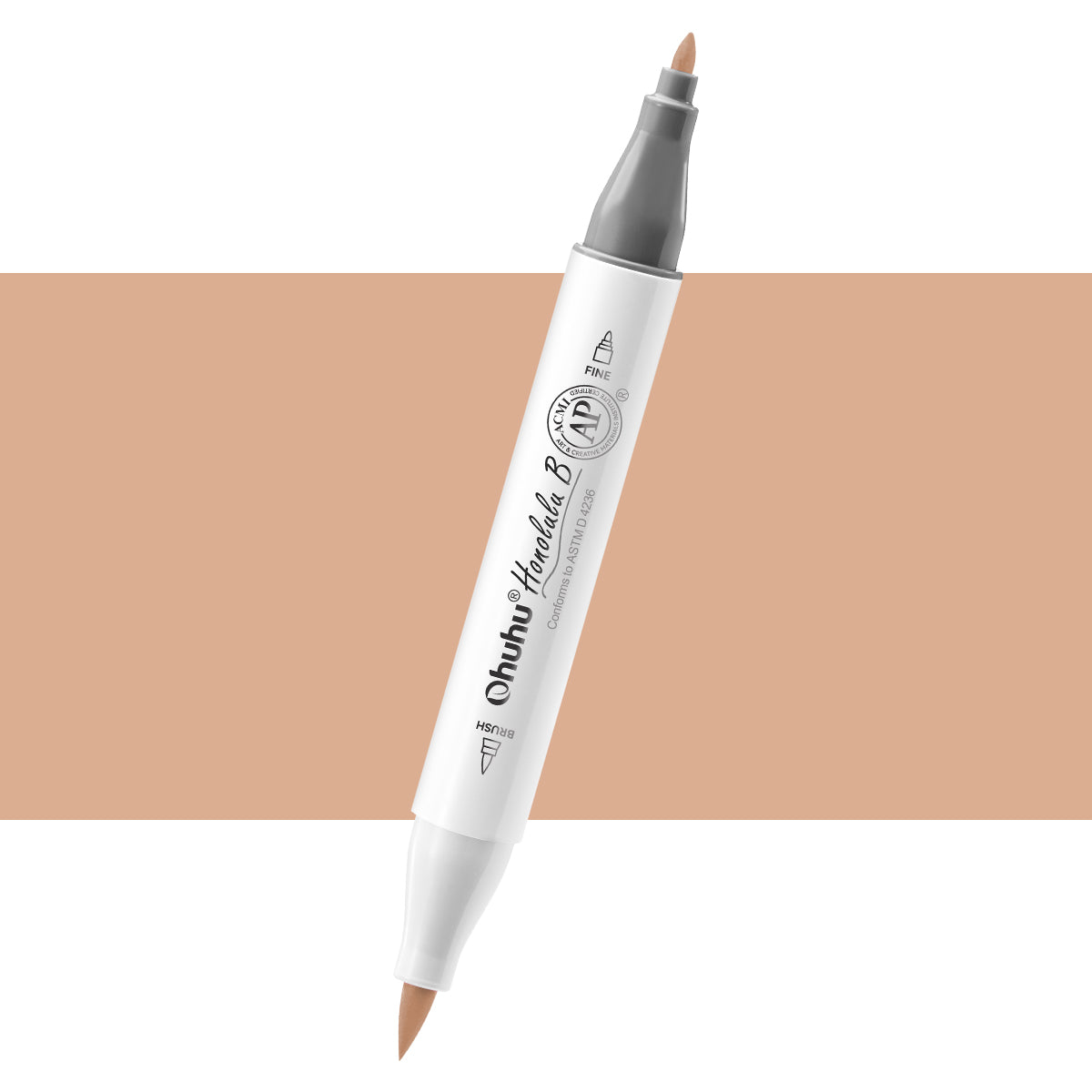 Ohuhu Honolulu B Y145 / E49 Individual Marker, Brush & Fine