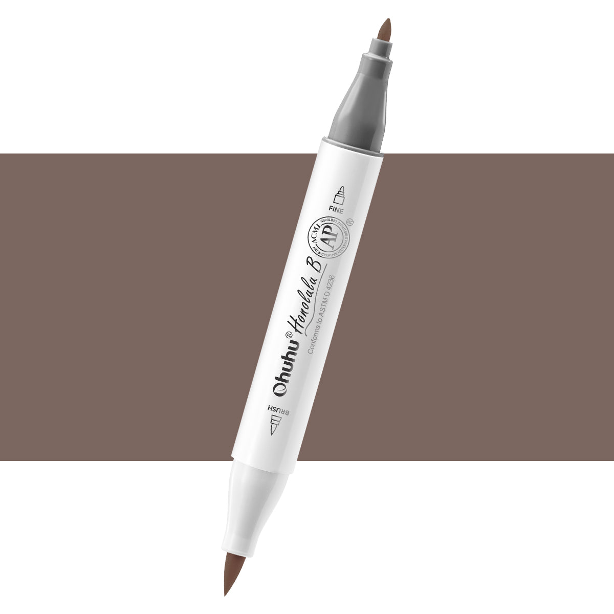 Ohuhu Honolulu B YR92 / E514 Individual Marker, Brush & Fine
