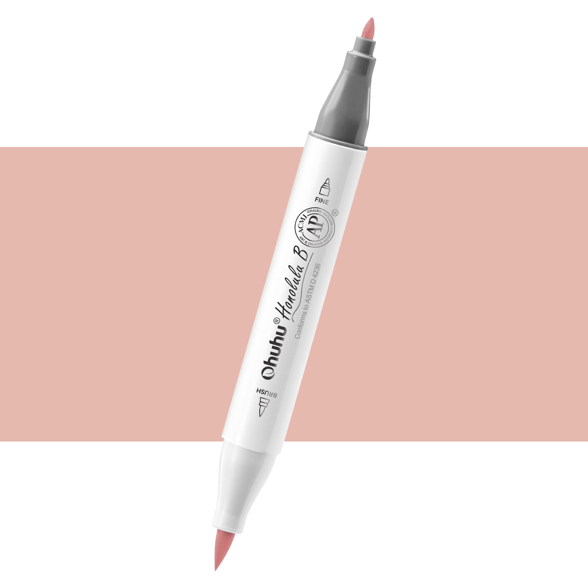 Ohuhu Honolulu B R26 / E75 Individual Marker, Brush & Fine