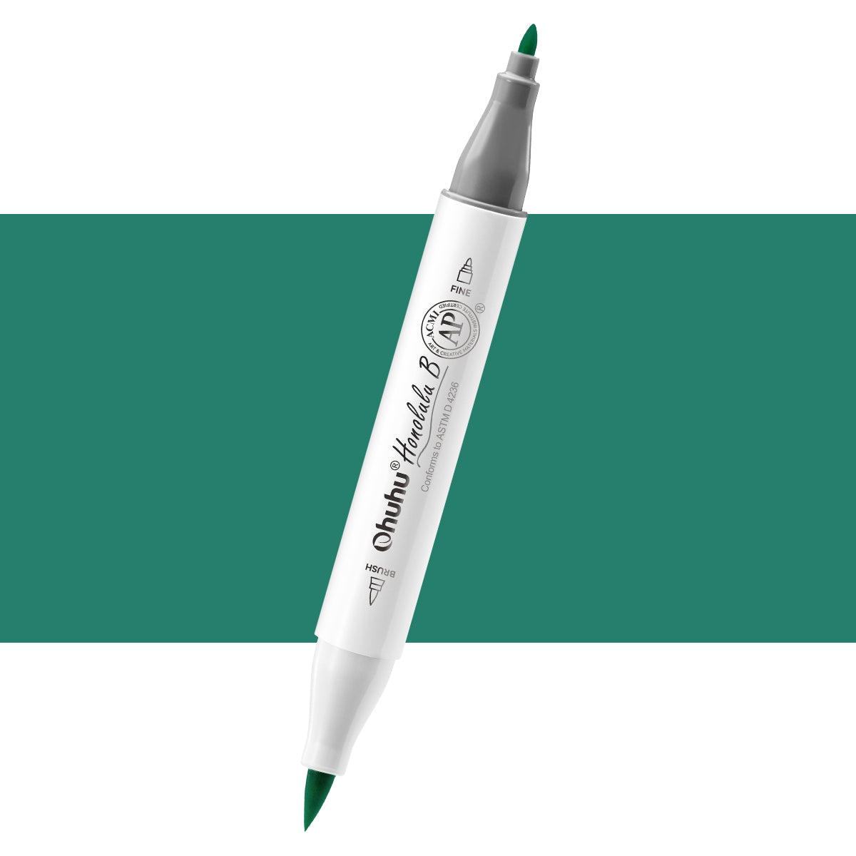 Ohuhu Honolulu B BG1 / G315 Individual Marker, Brush & Fine