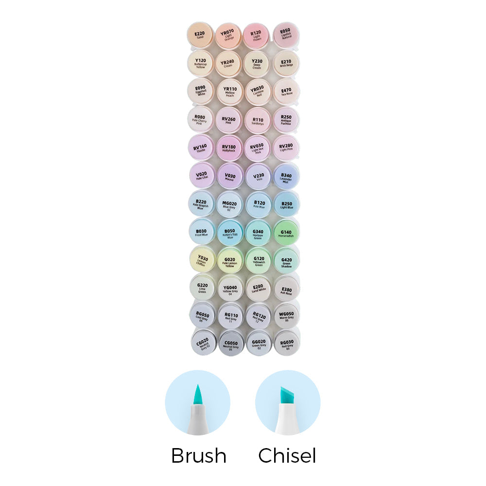 Ohuhu Honolulu Brush Markers - Small Set