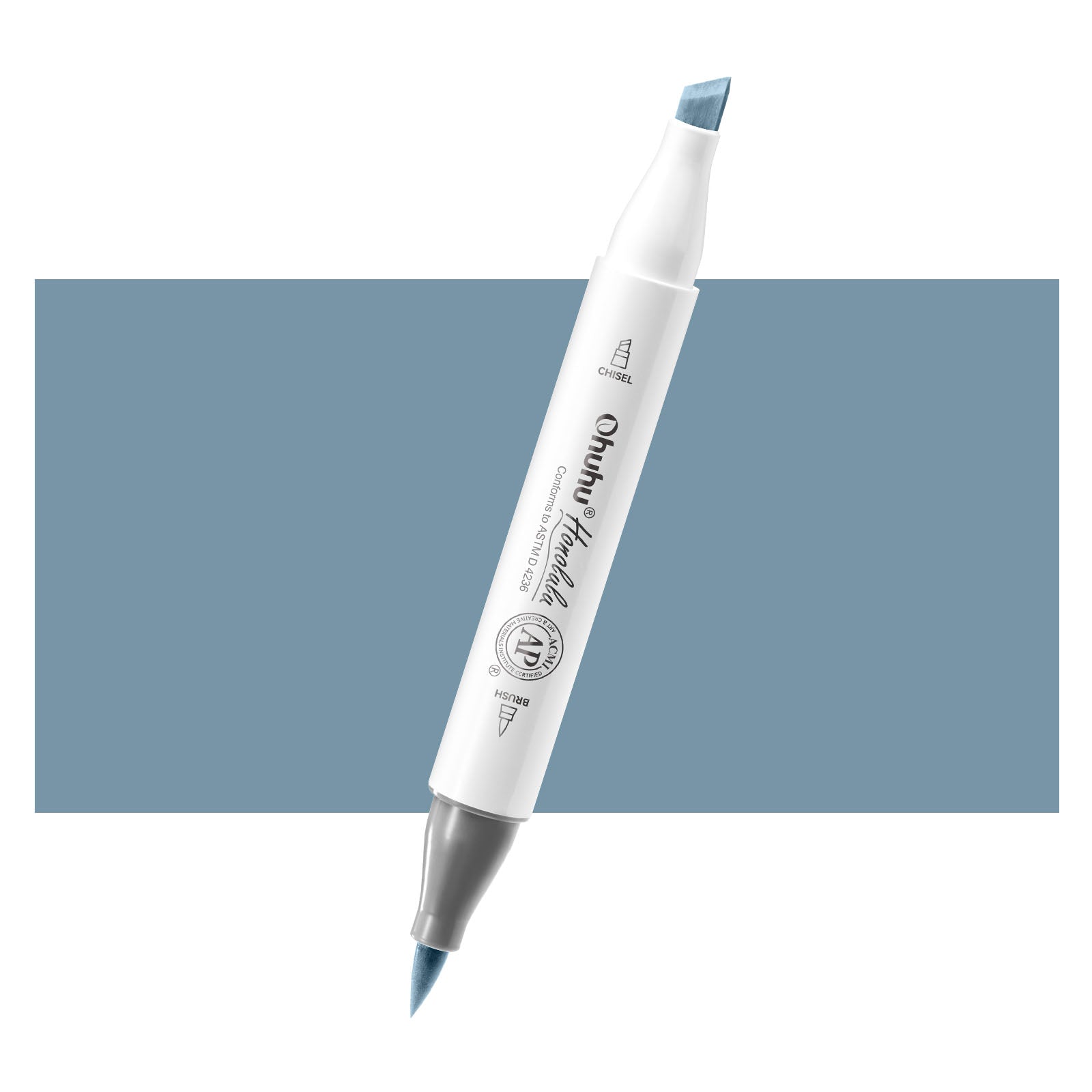Ohuhu Honolulu BGⅡ05 / B411 Individual Marker, Brush & Chisel