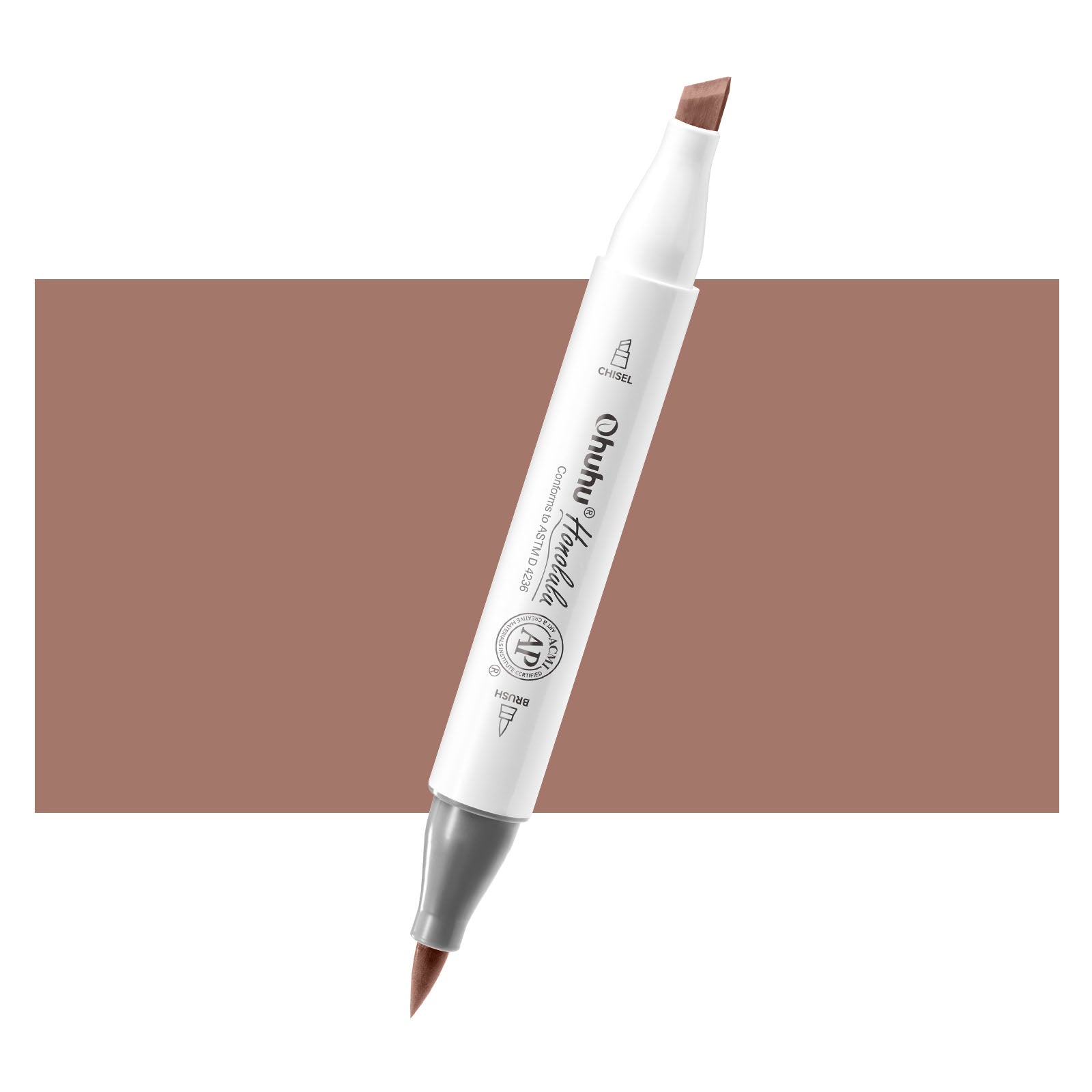 Ohuhu Honolulu YR10 / E612 Individual Marker, Brush & Chisel