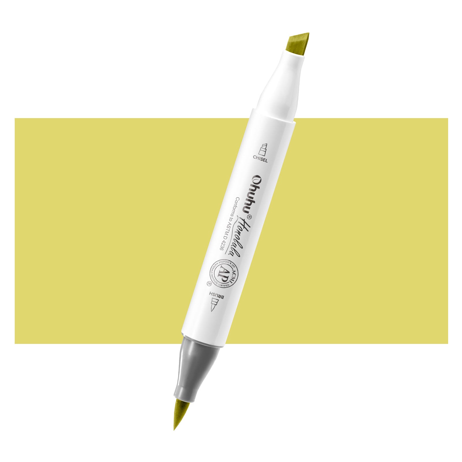 Ohuhu Honolulu G070 / YG112 Individual Marker, Brush & Chisel