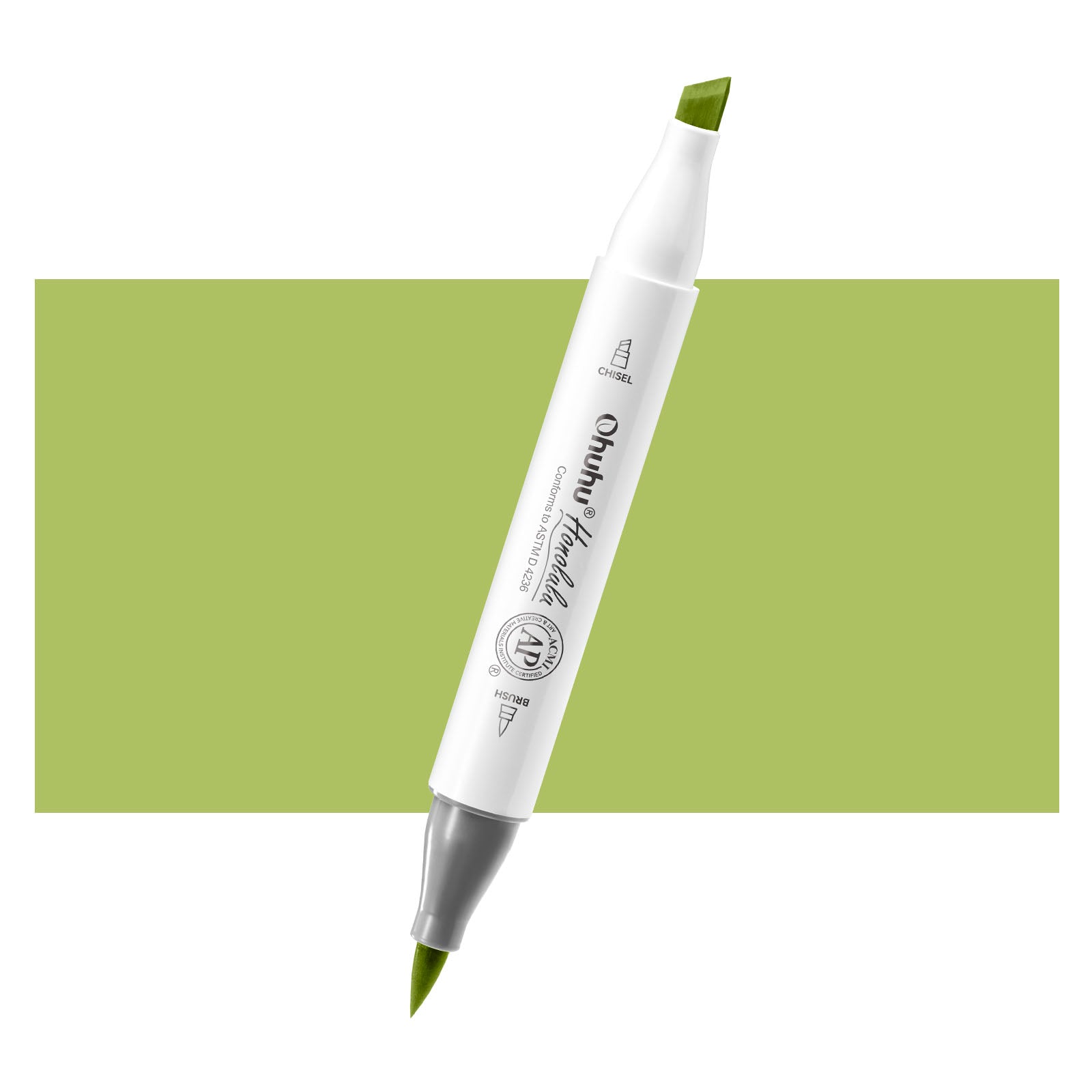 Ohuhu Honolulu GY3 / YG510 Individual Marker, Brush & Chisel