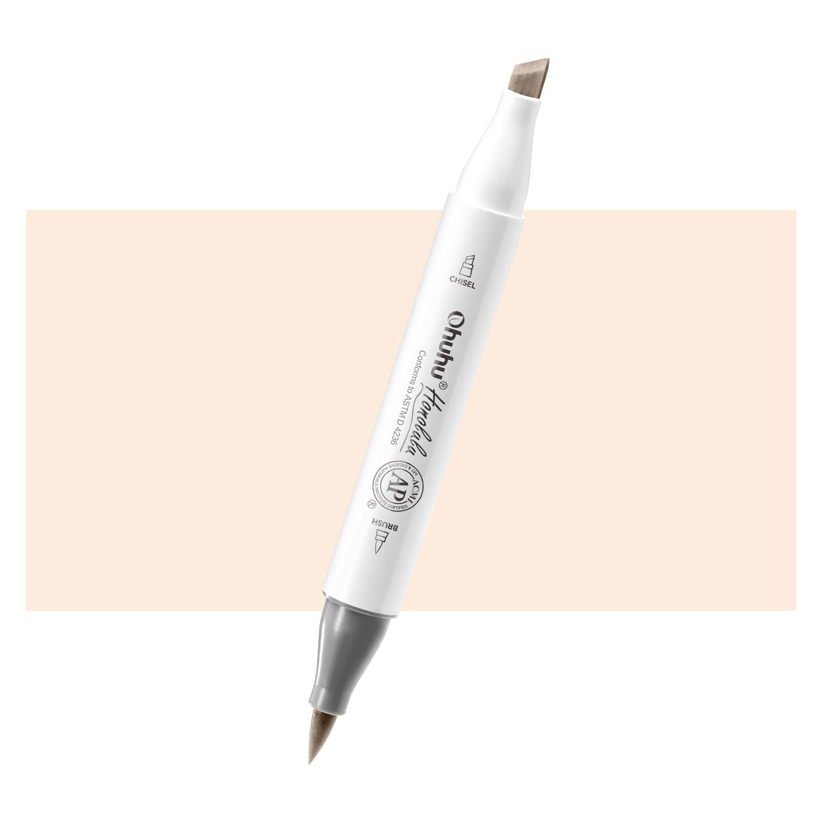 Ohuhu Honolulu E010 / YR00 Individual Marker, Brush & Chisel