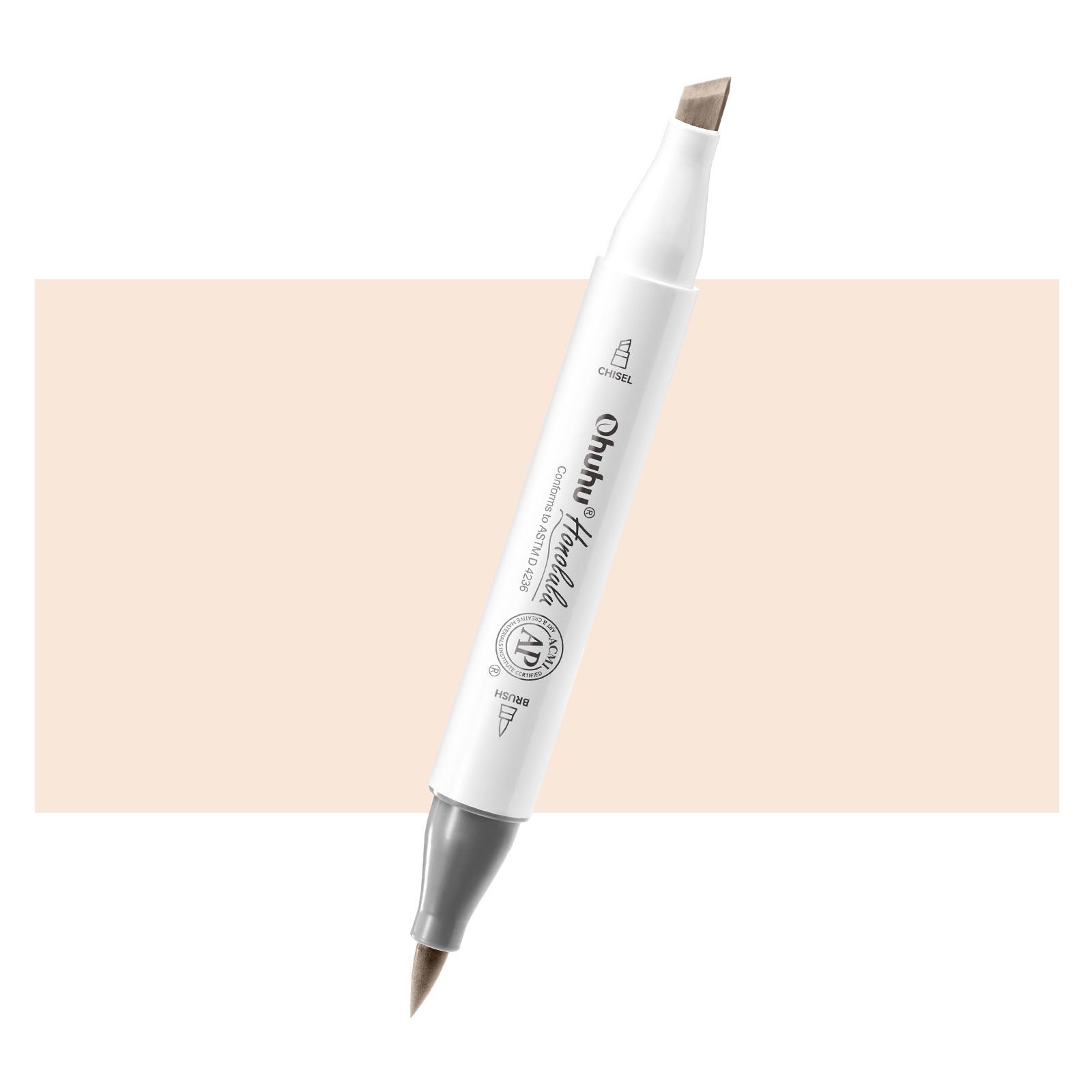 Ohuhu Honolulu YR220 / YR03 Individual Marker, Brush & Chisel
