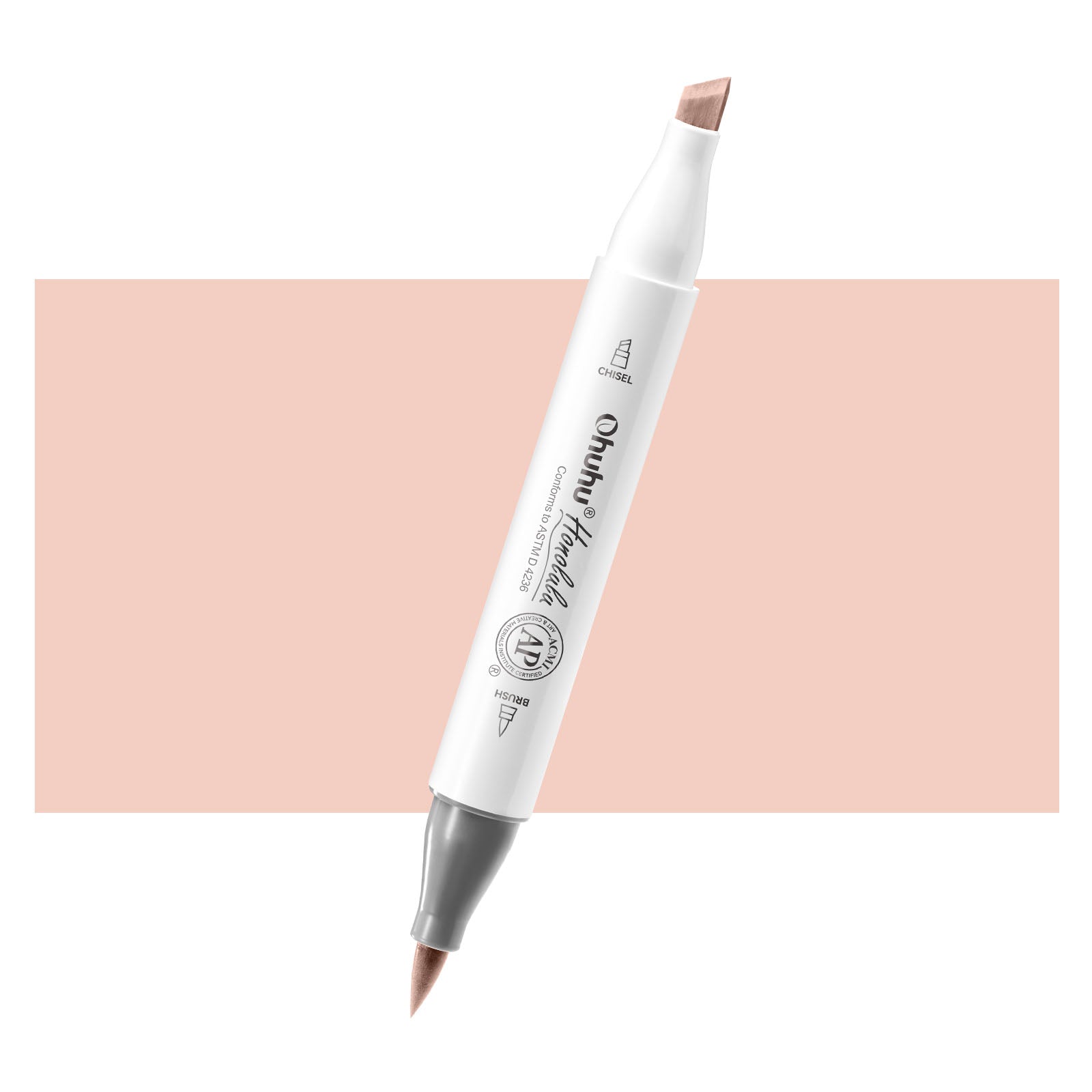 Ohuhu Honolulu R090 / YR56 Individual Marker, Brush & Chisel
