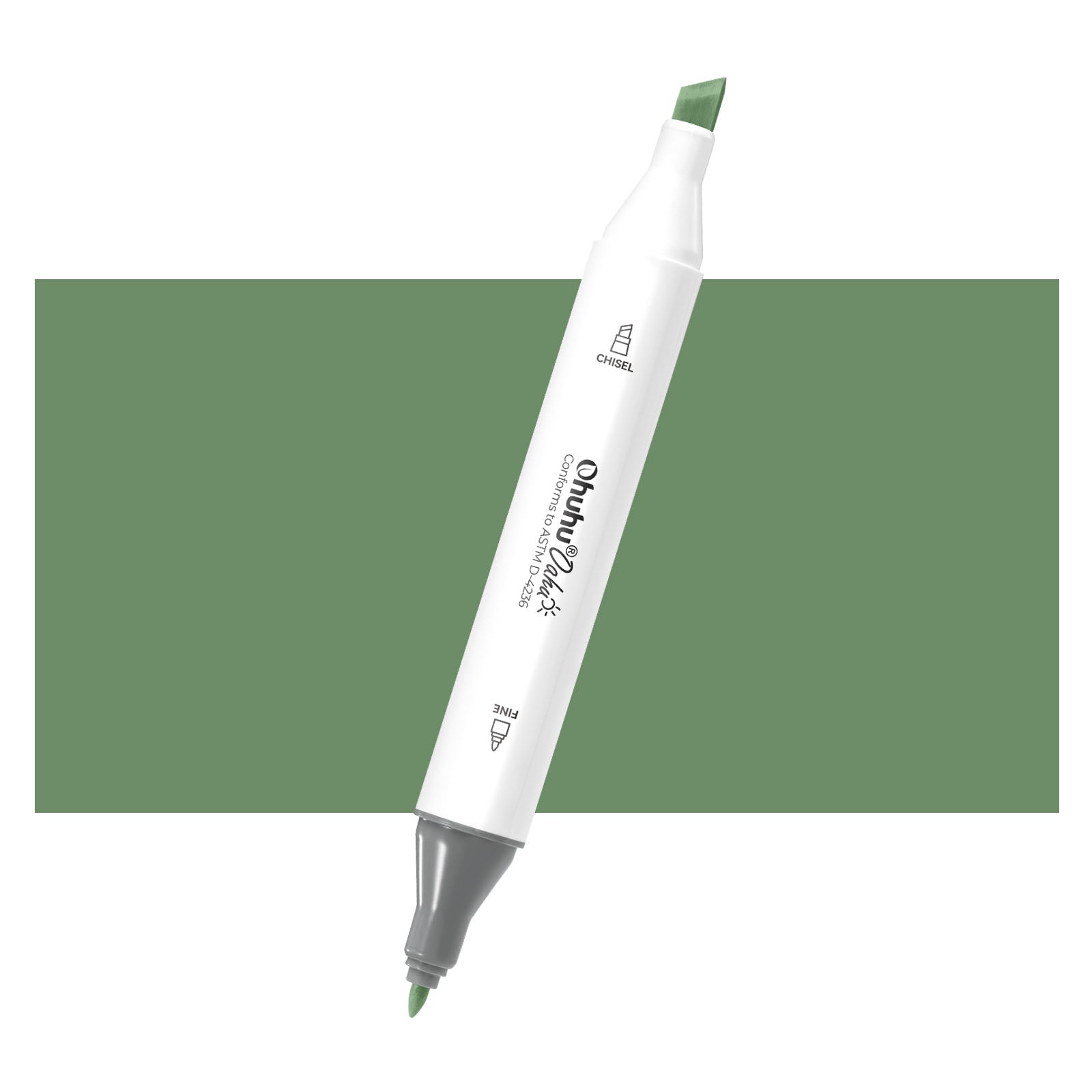 Ohuhu Oahu G345 / YG414 Individual Marker, Fine & Chisel