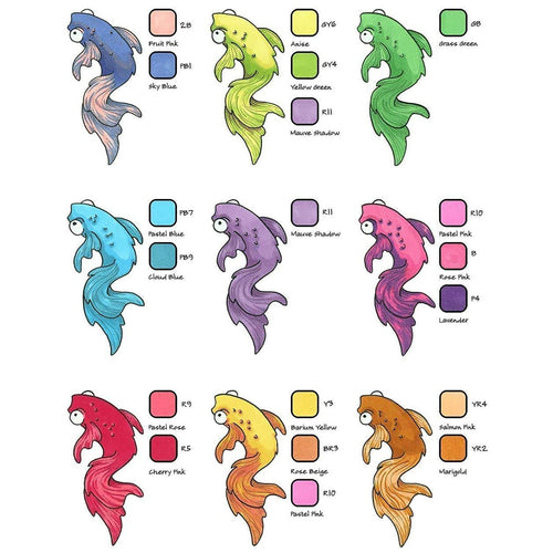 Ohuhu Honolulu 168 Colors Dual Tips Alcohol Art Markers (Canada Domestic Shipping - Old Color Codes)