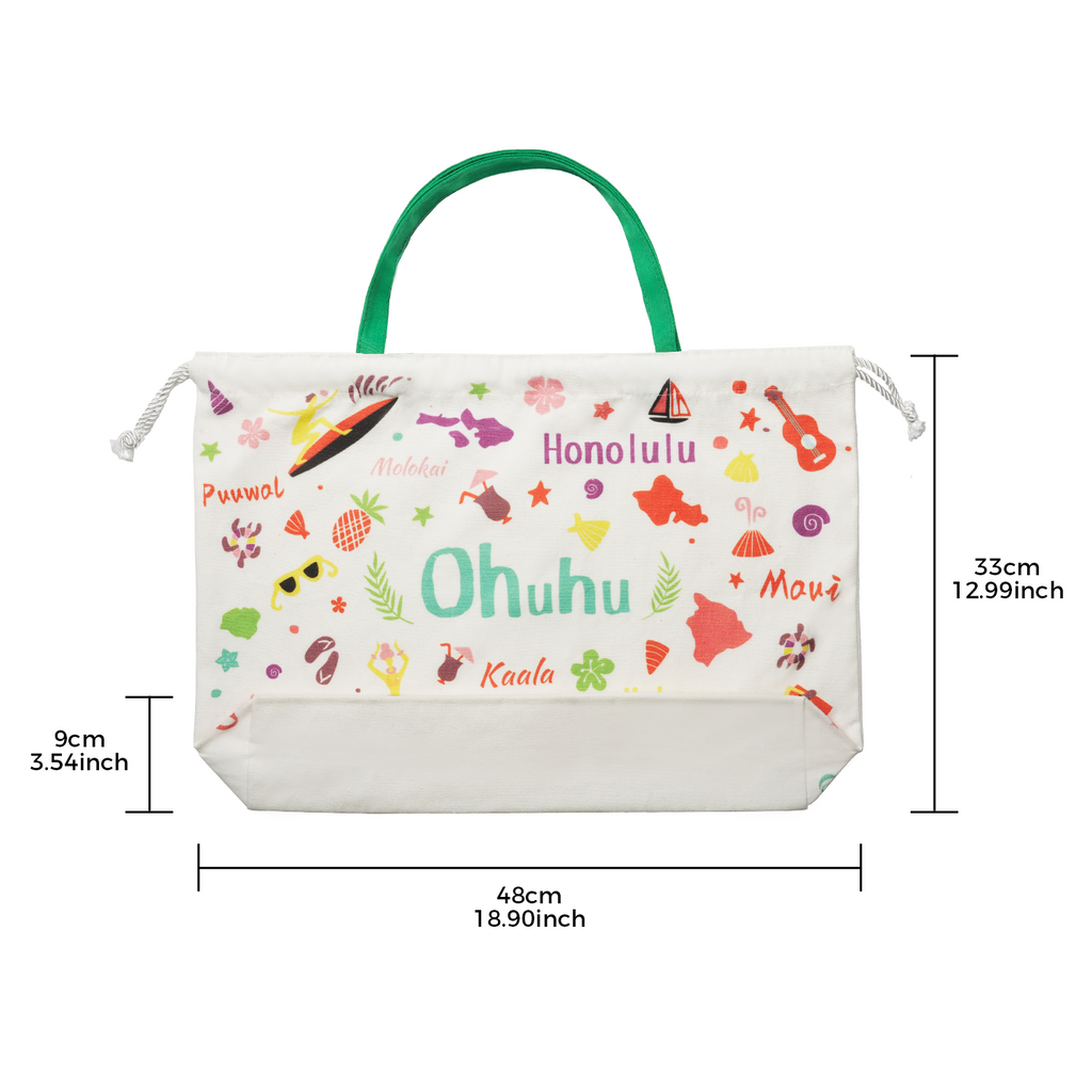 Ohuhu Canvas Gift Bag for Multi-purpose, Available in Two Sizes (Ships from Asia Warehouse)