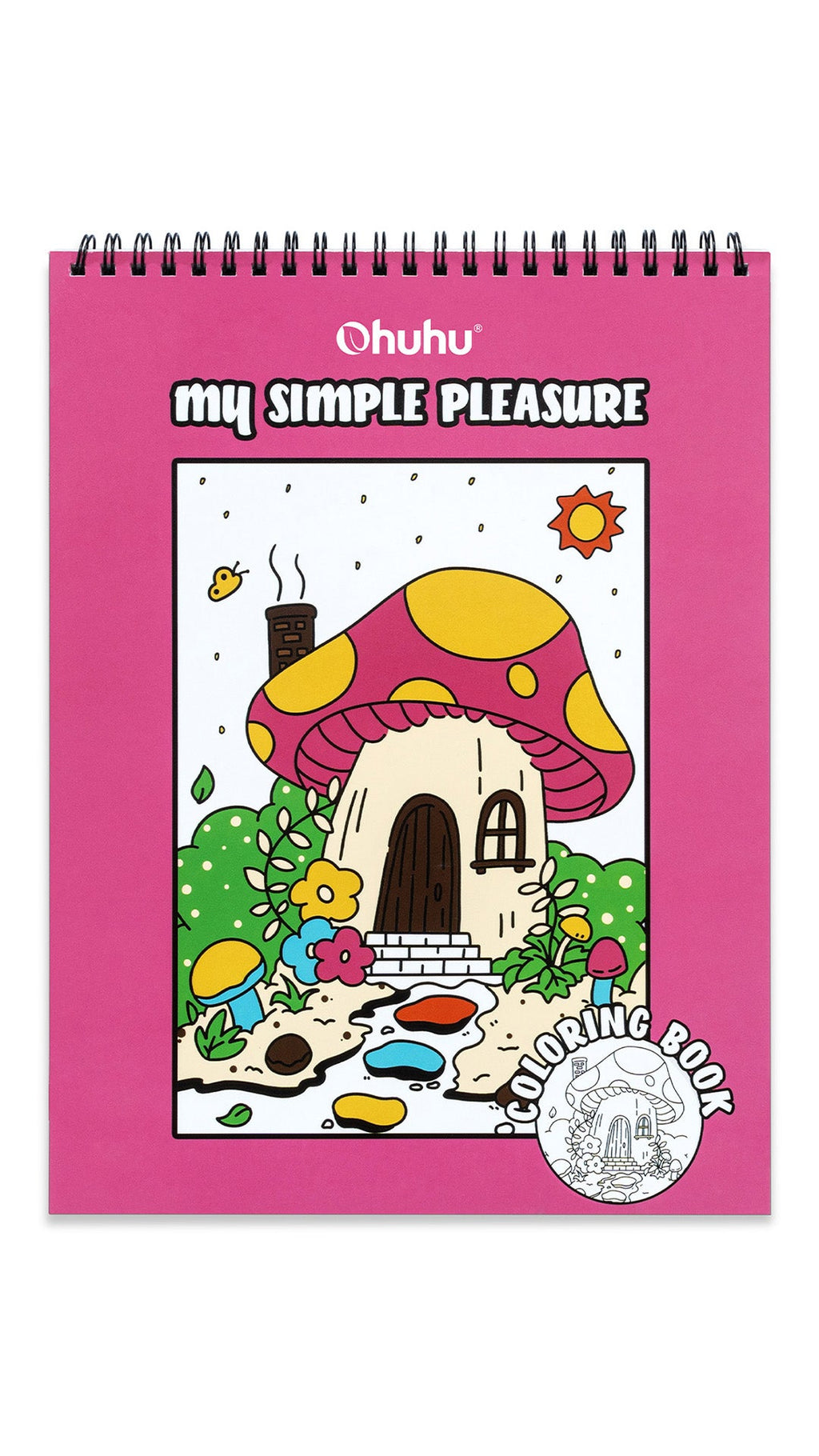 Ohuhu Double-Sided Bleedproof Coloring Book