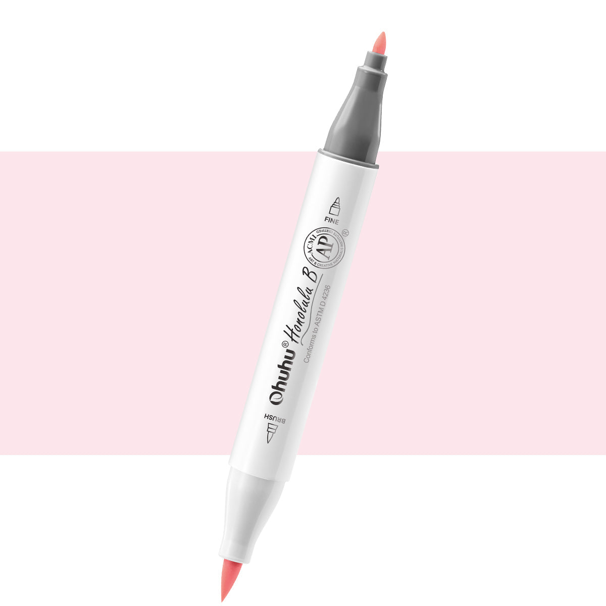 Ohuhu Honolulu B RV260 / R22 Individual Marker, Brush & Fine