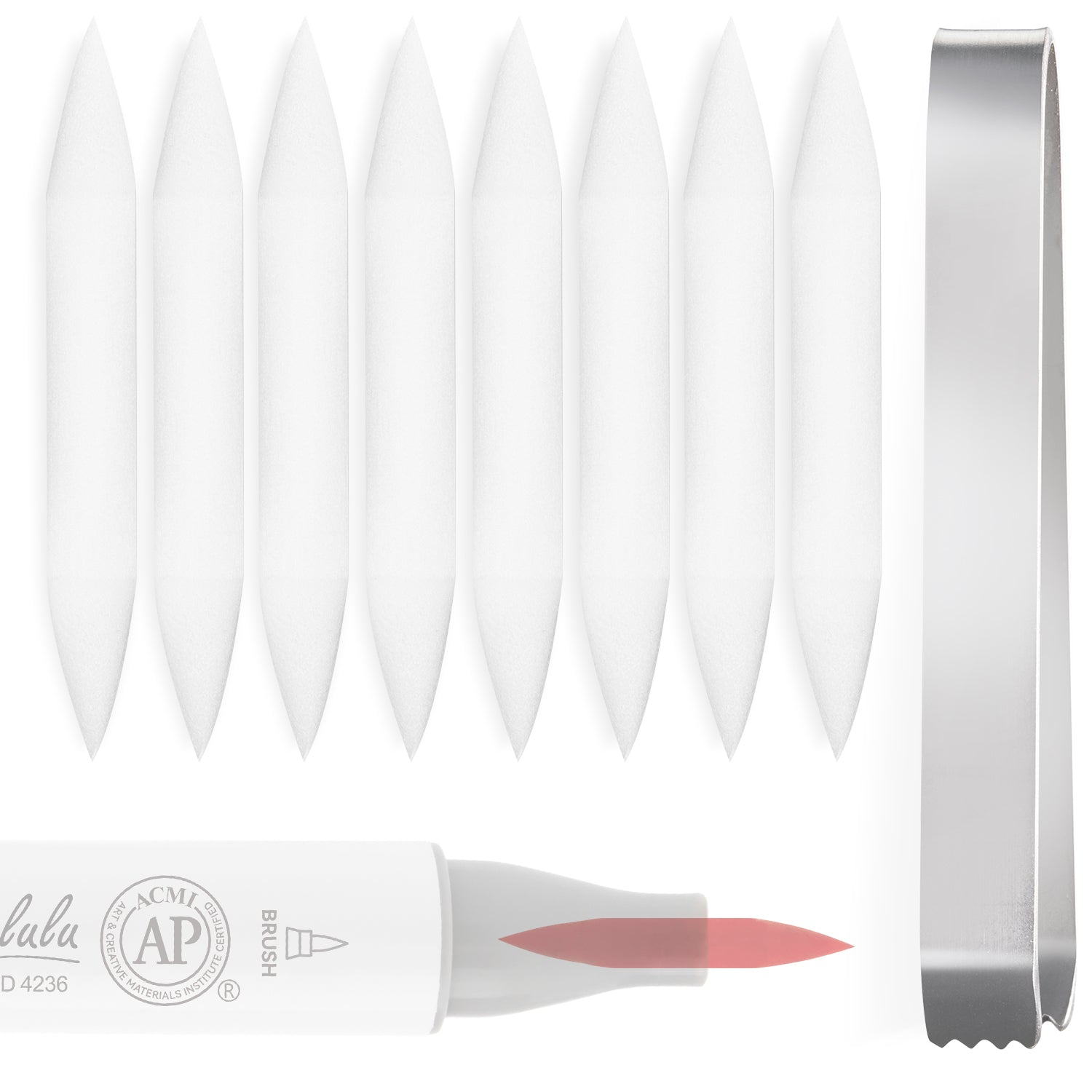 Ohuhu Replacement Brush Nibs Of Honolulu & Honolulu B Series (Europe Only)