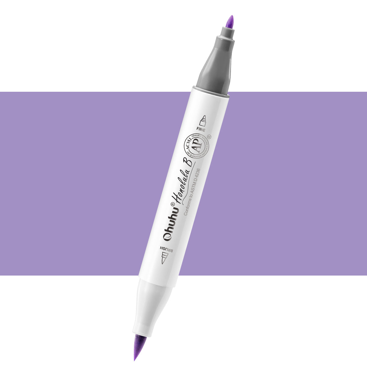 Ohuhu Honolulu B V270 / V412 Individual Marker, Brush & Fine