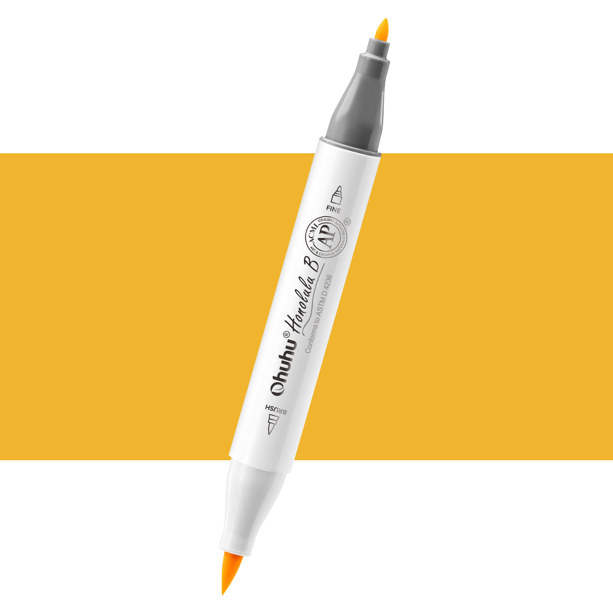 Ohuhu Honolulu B Y2 / Y111 Individual Marker, Brush & Fine