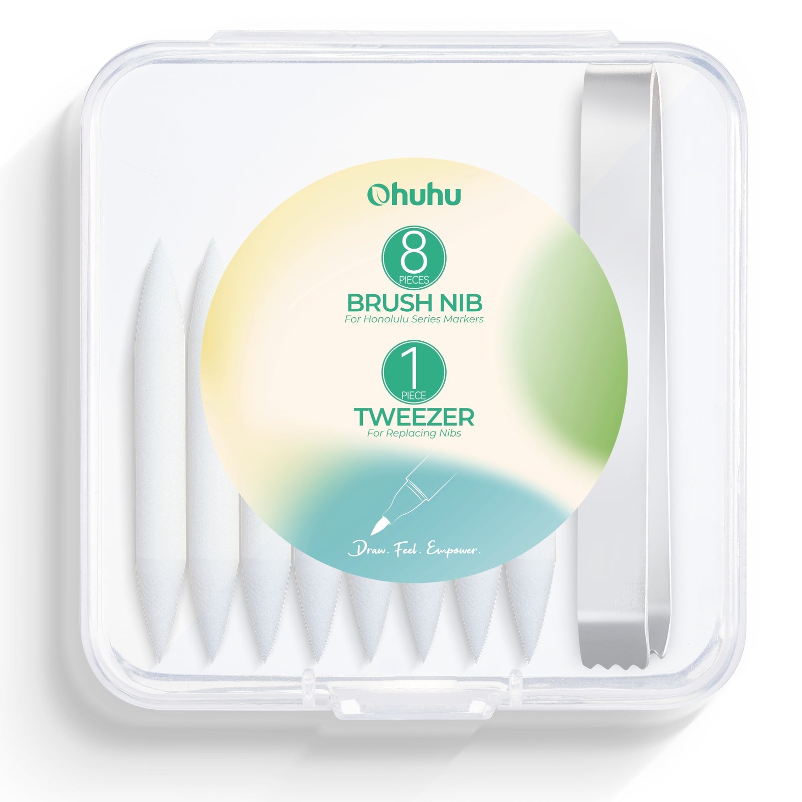 Ohuhu Replacement Brush Nibs Of Honolulu & Honolulu B Series (Canada Domestic Shipping)