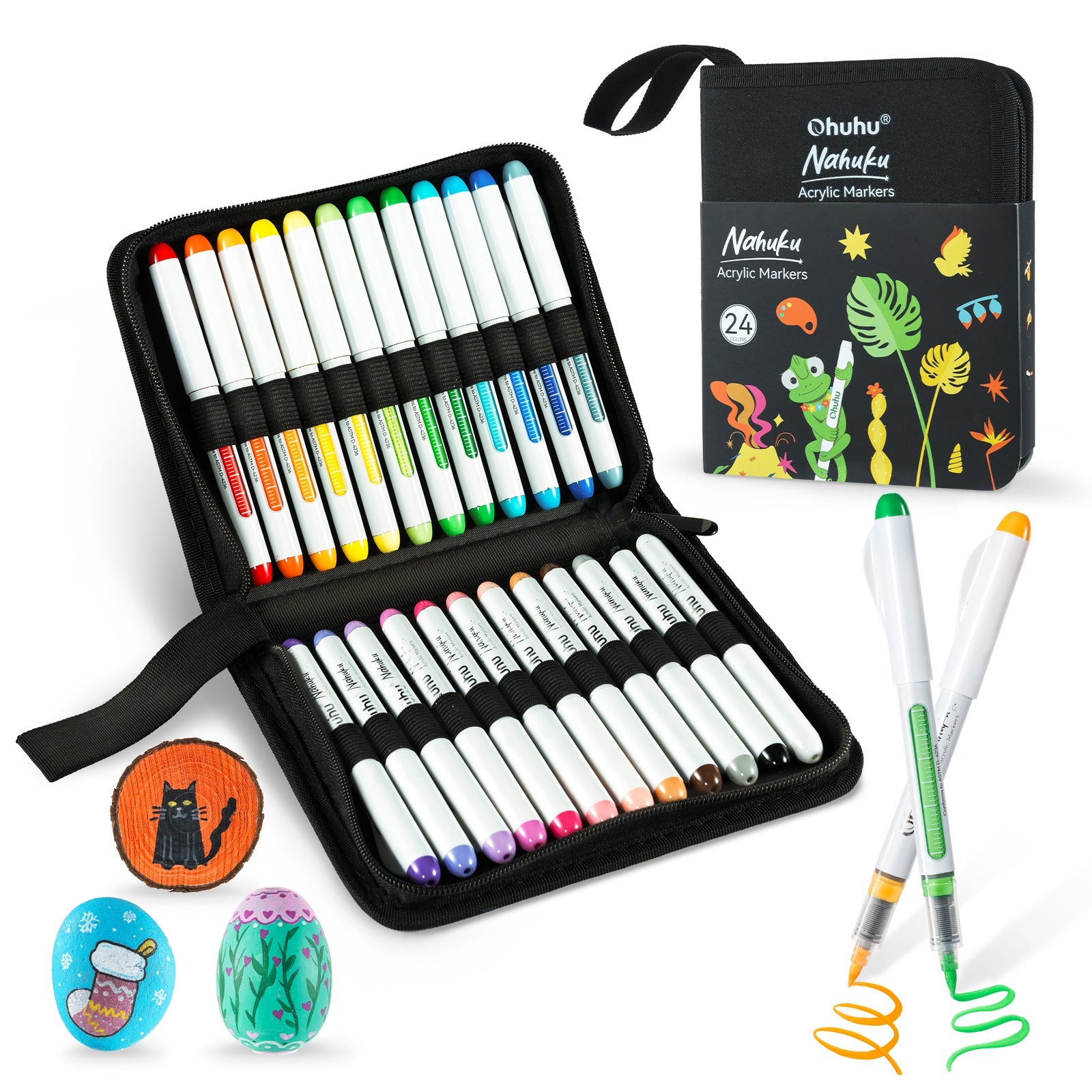Ohuhu Nahuku Direct-ink Acrylic Markers