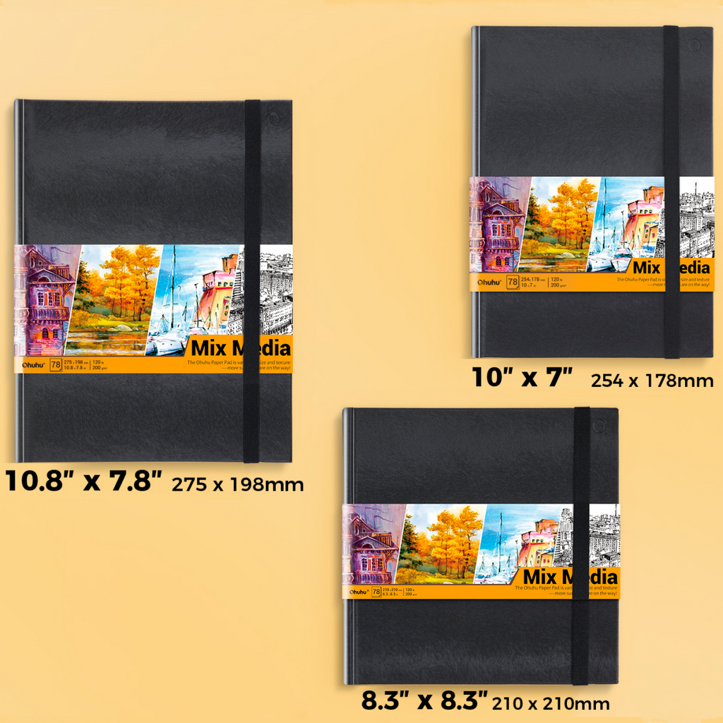 Ohuhu Mix Media Pad for Multiple Techniques