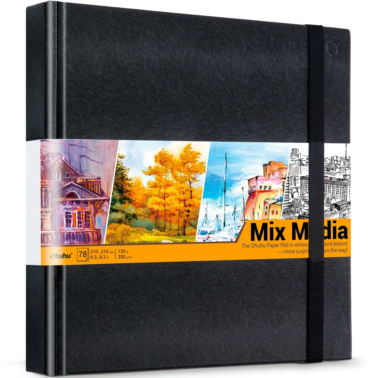 Ohuhu Mix Media Pad for Multiple Techniques