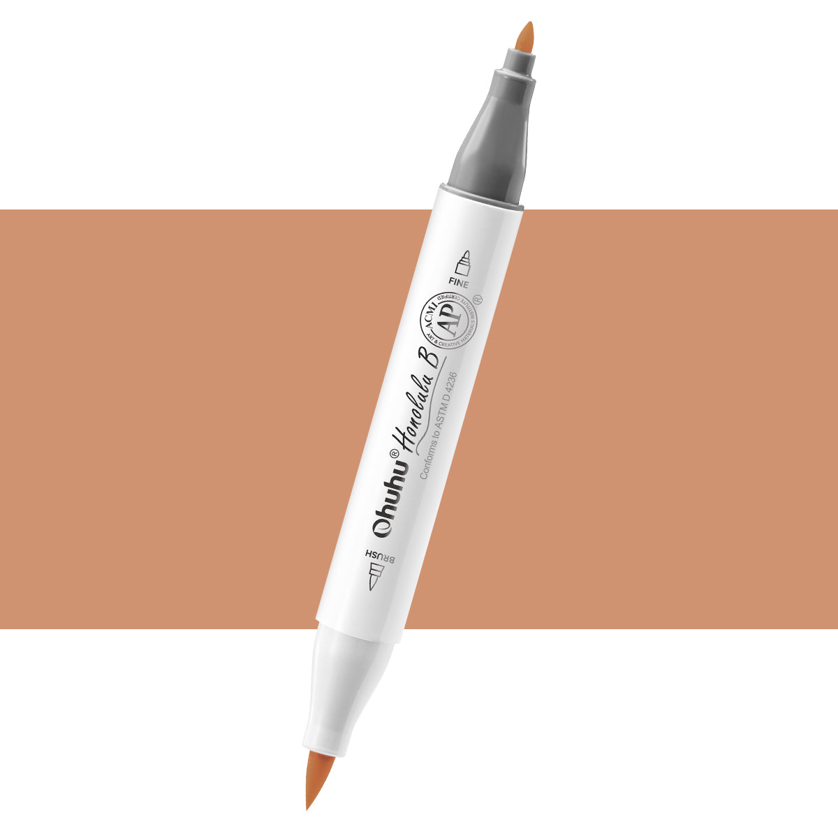 Ohuhu Honolulu B E110 / YR312 Individual Marker, Brush & Fine