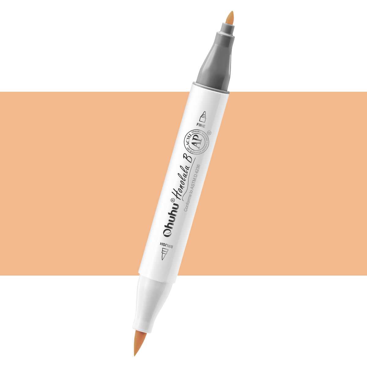 Ohuhu Honolulu B YR20 / YR37 Individual Marker, Brush & Fine