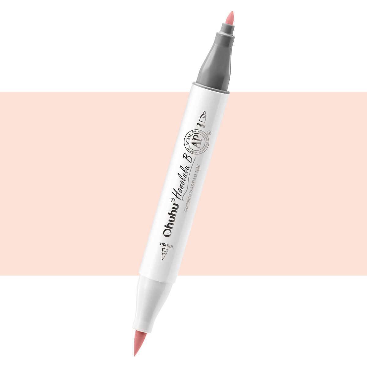 Ohuhu Honolulu B R080 / YR43 Individual Marker, Brush & Fine