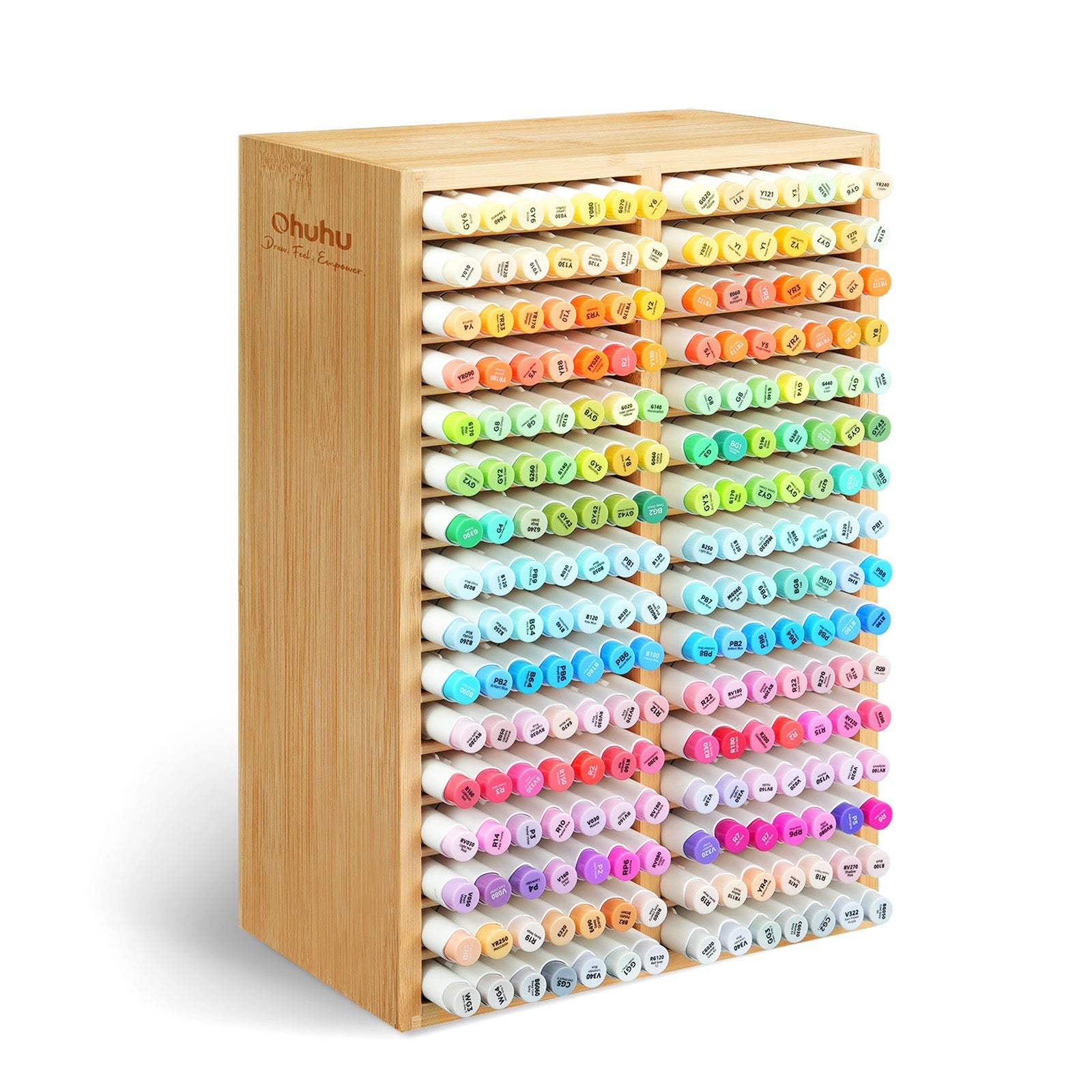Ohuhu Bamboo Marker Organizer (Australia Domestic Shipping)