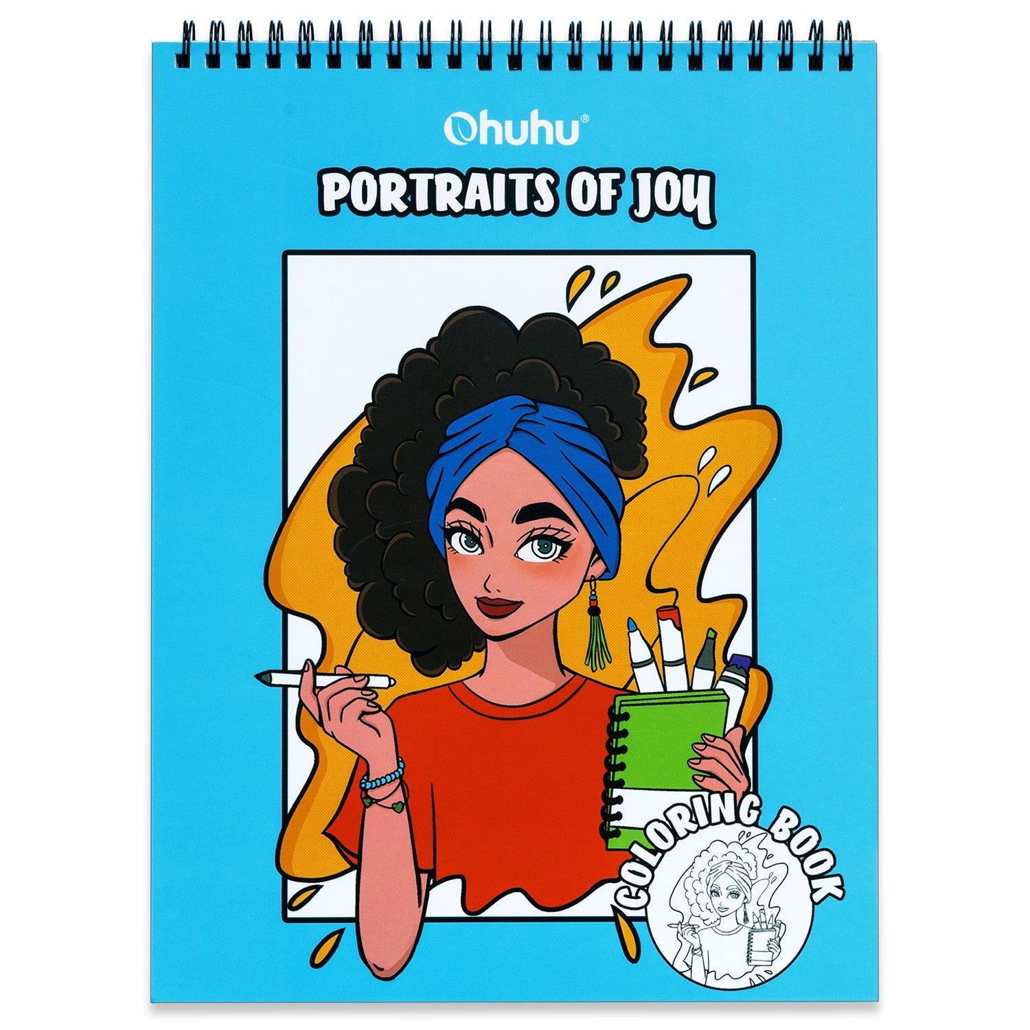 Ohuhu Double-Sided Bleedproof Coloring Book