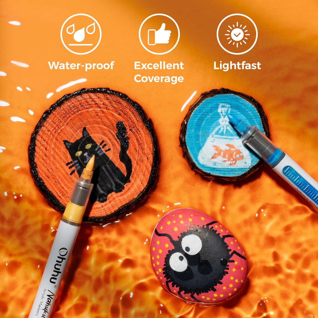 Ohuhu Nahuku Direct-ink Acrylic Markers